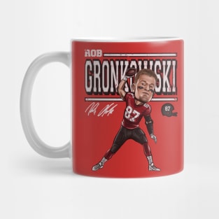 Rob Gronkowski Tamba Bay Cartoon Mug